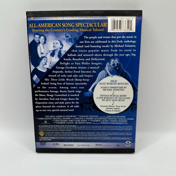 The Great American Songbook Celebrating 100 Years NR DVD Michael Feinstein - Picture 3 of 4
